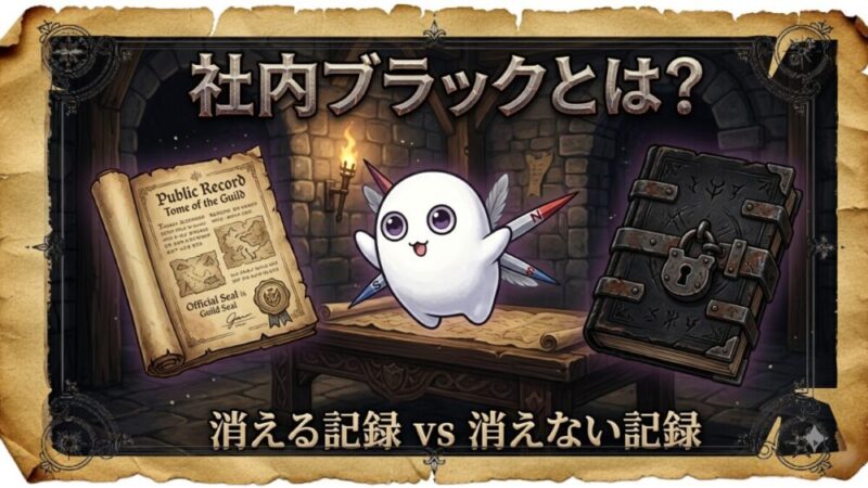 社内ブラックとは？カード会社の台帳に残る永久追放の正体と対策