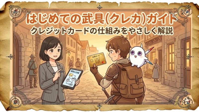 武具（クレジットカード）の仕組みを完全解説｜決済・支払い・入手方法まで初心者向けガイド