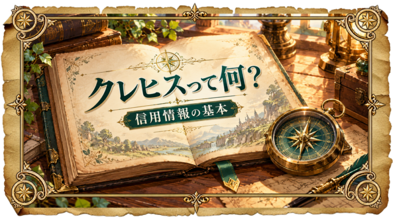 【クレヒスとは？】クレジットカードの信用情報｜基本知識をわかりやすく解説 