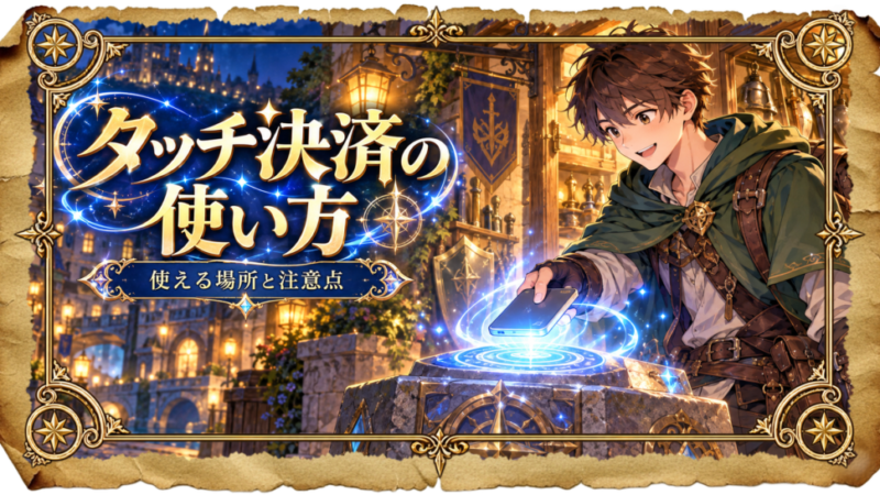 【ルミナスタップ】クレジットカードのタッチ決済が使える場所と使い方を徹底解説！ 