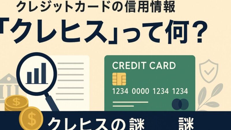 【クレヒスとは?】クレジットカードの信用情報|基本知識をわかりやすく解説
